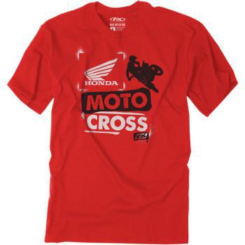 FACTORY EFFEX Youth Honda Paint T-Shirt - Red - Small