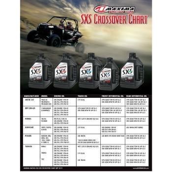 MAXIMA SXS UTV 100% Synthetic 4T Oil - 5W-40 - 1L   30-46901