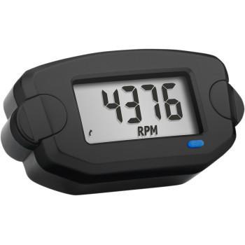 TRAIL TECH TTO Tach/Hour Meter - Black  742-A00