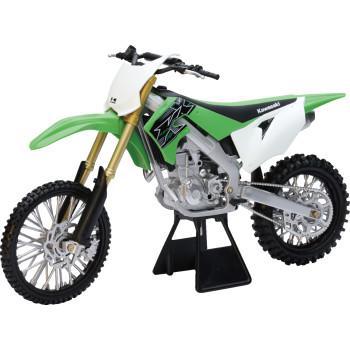NEW RAY TOYS Kawasaki KX 450F 2019 Dirt Bike - 1:6 Scale - Green/White/Black   49653
