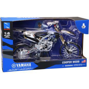 NEW RAY TOYS Yamaha YZ450F Dirt Bike - 1:6 Scale - Cooper Web #2   49753