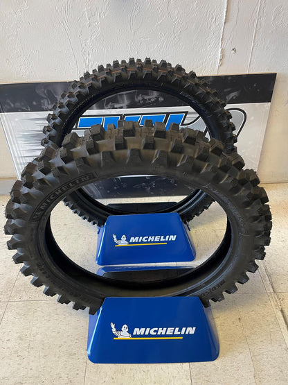 MICHELIN Tire - StarCross 6 Medium Soft (SET) - FRONT 80/100-21 - 51M + REAR 110/100-18 - 64M