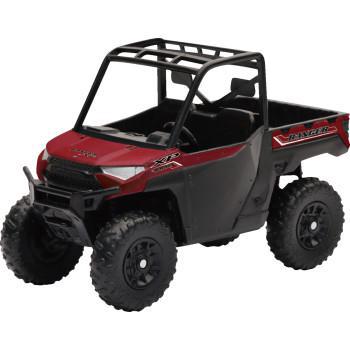NEW RAY TOYS Polaris Ranger XP1000 EPS - 1:18 Scale - Black/Red   07353A