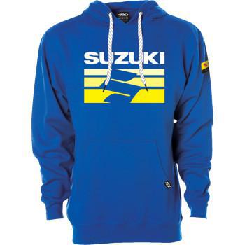 FACTORY EFFEX Suzuki Fade Pullover Hoodie - Royal