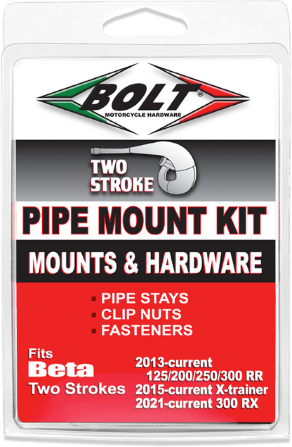 BOLT 2-STROKE PIPE MOUNT BETA 125-300CC  BET.EX.MNTS