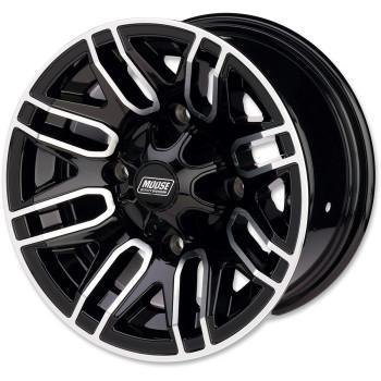 MOOSE Wheel - 112X - Front - Black - 12x7 - 4/136 - 4+3  0230-0872