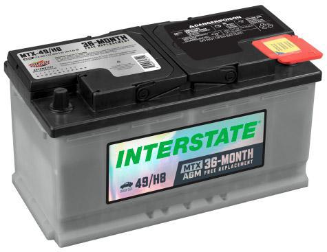 INTERSTATE BATTERY AGM   MTX-49/H8