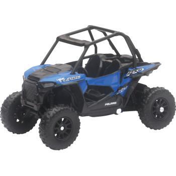 NEW RAY TOYS Polaris RZR XP1000 EPS - 1:18 Scale - Black/Blue    07343