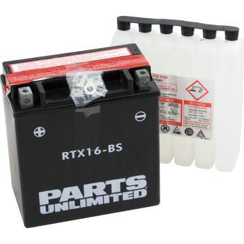 PARTS UNLIMITED BATTERY YTX16-BS-1