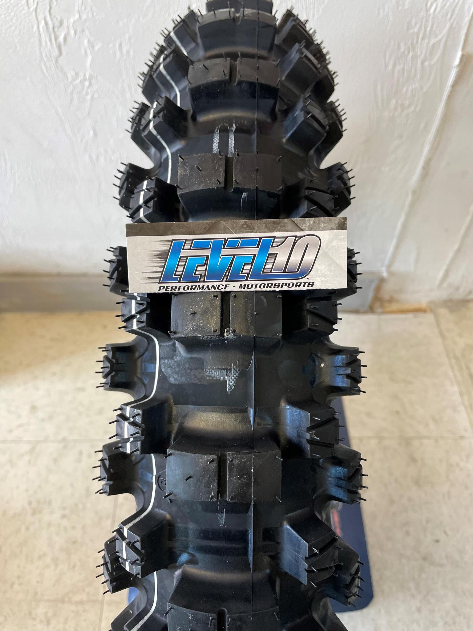 Pneu Motocross Geomax MX-34 110/90-19 - Pour Terrains Boueux Et Intermédiaires - Augmentation Durée De Vie 30%