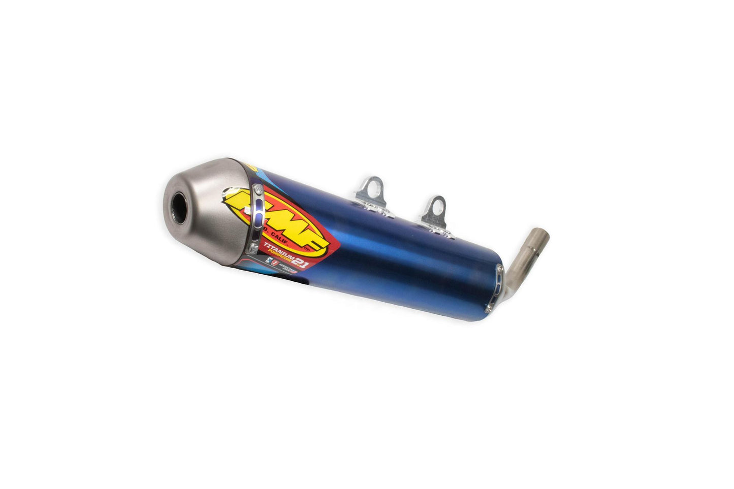 BETA FMF 2020+ 200/250/300RR Anodized Powercore 2.1 Titanium Silencer   AB-11312-Ti