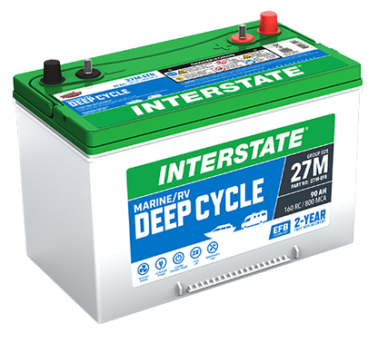 INTERSTATE BATTERY MARINE/RV DEEP CYCLE 24M   24M-EFB