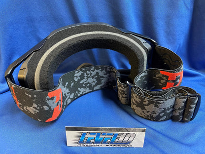 DAYTONA MX Goggle Deflecto with 10pk Tear Offs and Goggle Bag  MX-G-D
