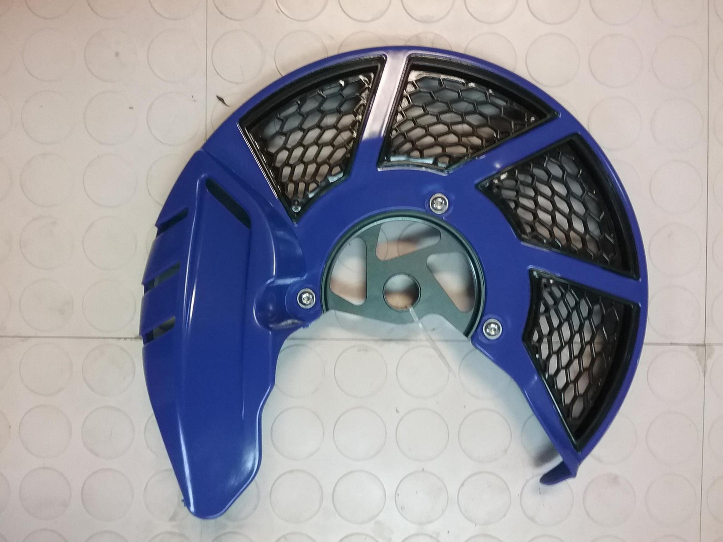 USED ACERBIS X-Brake Front Disc Cover - BLUE YAMAHA