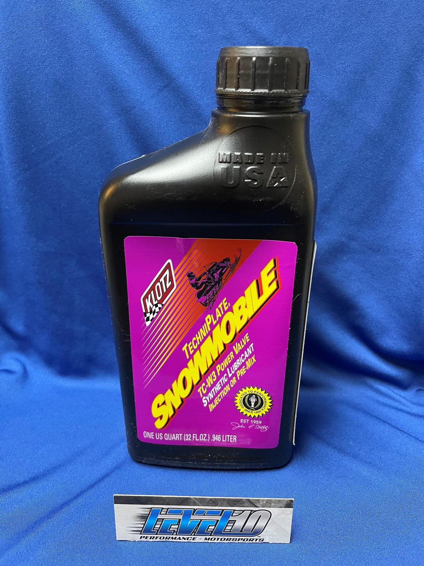 KLOTZ Snowmobile TechniPlate Synthetic 2-stroke Premix/Injector Oil
