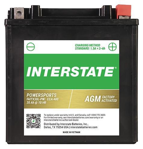 INTERSTATE BATTERY  FAITX30L-PW