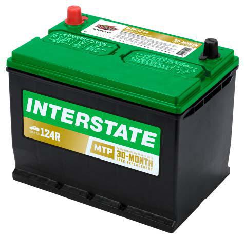 INTERSTATE BATTERY   MTP-124R