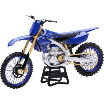 NEW RAY TOYS Yamaha YZ450F Dirt Bike - 1:12 Scale - Blue/Gold/Black  58313