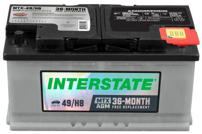 INTERSTATE BATTERY AGM   MTX-49/H8