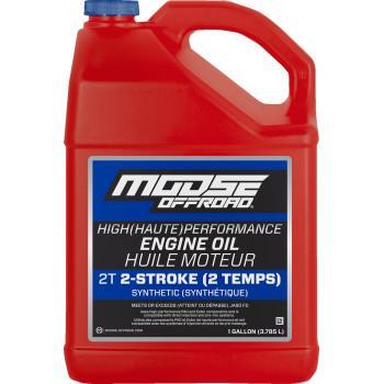 MOOSE OFFROAD - 2-Stroke Synthetic Engine Oil - 1 US gallon - 219384    3602-0163
