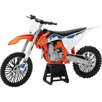 NEW RAY TOYS KTM 450 SX-F Dirt Bike - 1:12 Scale - Orange/White/Black  58343