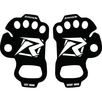 RISK RACING Ultra Thin Palm Protectors - Black