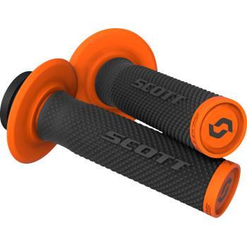 SCOTT - SX II Lock-On Grip and Cam Set - Black/Orange - 292452-1009222