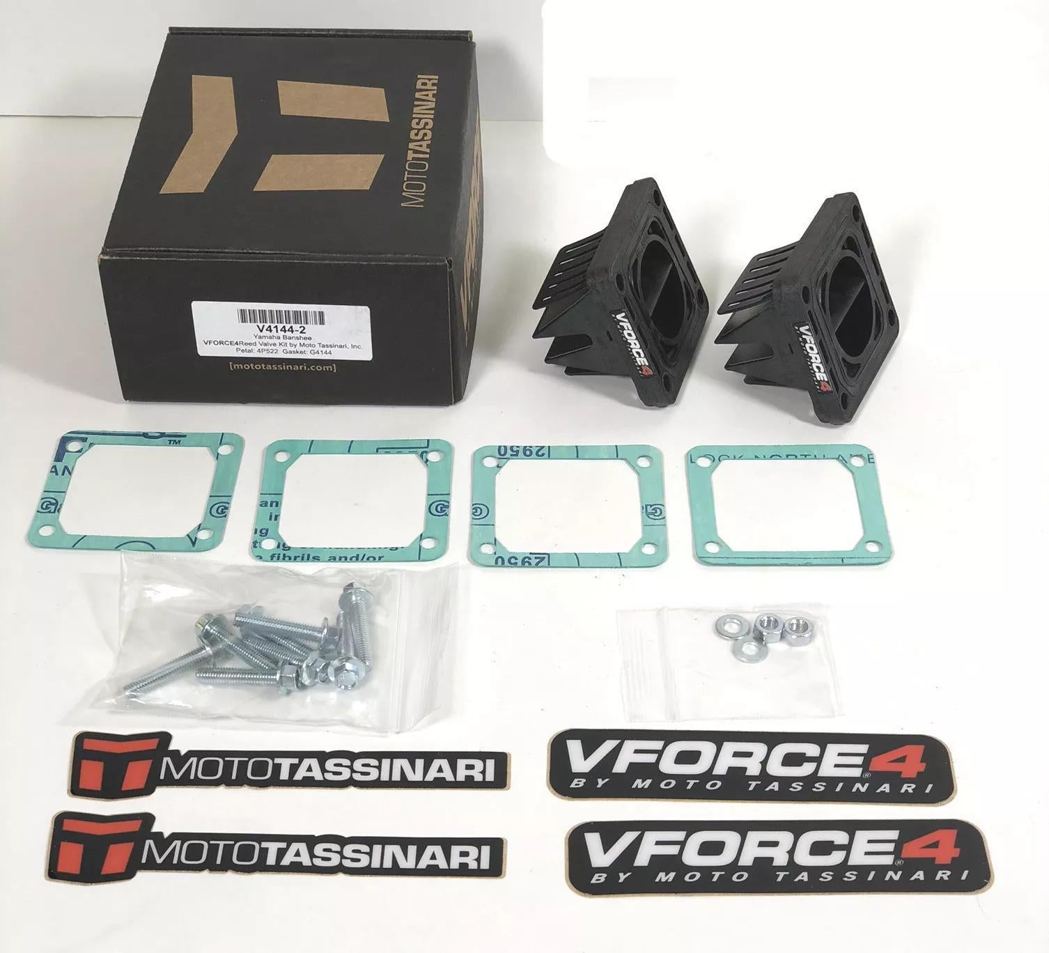 V Force Reeds Sign VFORCE/MOTO TASSINARI V-Force 4 Reed Valve - Yamaha Banshee – LEVEL 10 ...