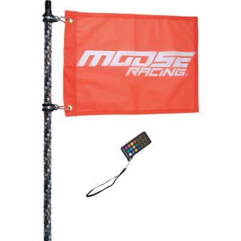 MOOSE OFFROAD - 3' Whip Light - RGB - Black - Chase - SB-CHSBTR-131PU   2040-3035