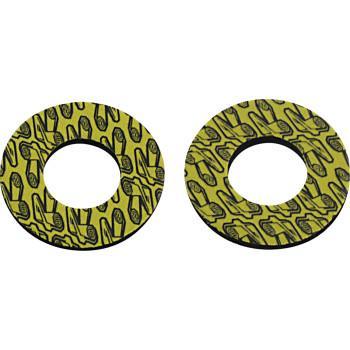 RENTHAL Grip Donutz (DONUTS) - Black/Yellow    G205