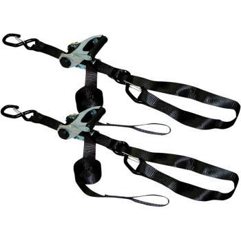 ANCRA - X-Series 1-1/4" Ratchet Tie-Downs - Black   XR108-2P