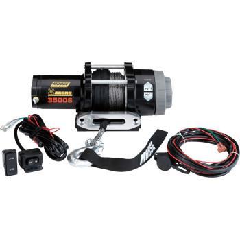MOOSE OFFROAD - 3500 lb Winch - Synthetic Rope - 50' - 104309   4505-0762