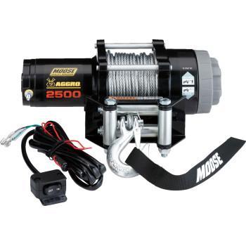 MOOSE OFFROAD - 2500 lb Winch - Wire Rope - 50' - 104306   104306