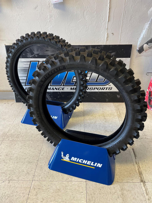 MICHELIN Tire - StarCross 6 Medium Soft (SET) - FRONT 80/100-21 - 51M + REAR 110/100-18 - 64M