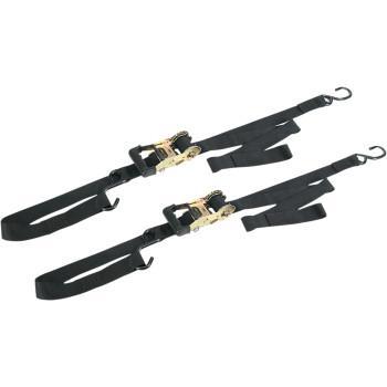 ANCRA - Integra Big Bike Gradual-Release 1-1/2" Ratchet Tie-Downs - Black   49970-102