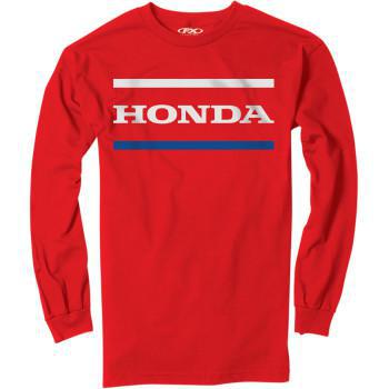 FACTORY EFFEX Honda Stripes Long-Sleeve T-Shirt - Red
