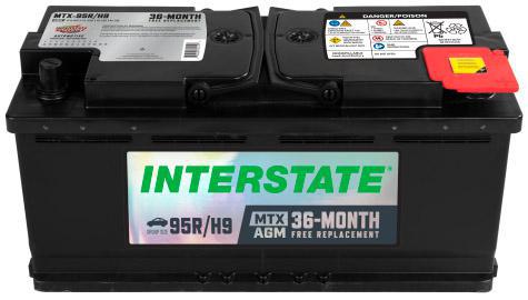 INTERSTATE BATTERY MTX-95R/H9