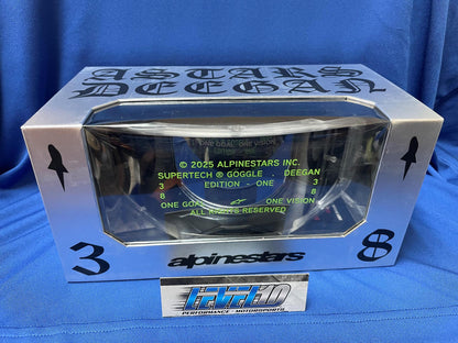 ALPINESTARS Supertech Limited Edition Deegan 38 XXV Goggle - Silver Mirror Lens   5100926-1884