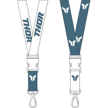 THOR Lanyard - Steel/White   9501-0309