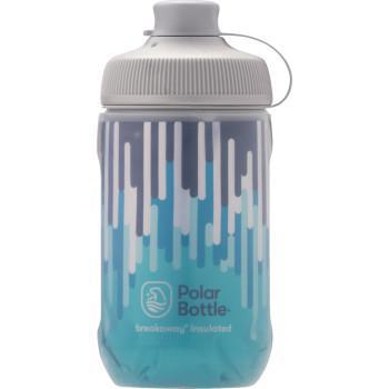 POLAR BOTTLE Breakaway® Muck Insulated Bottle- Zipper - Slate Blue/Turquoise