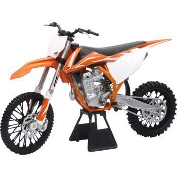 NEW RAY TOYS KTM 450 SX-F 2018 Dirt Bike - 1:6 Scale - Orange/Black/White   49613