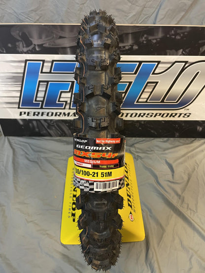 DUNLOP Tire - Geomax MX54 - Front - 80/100-21 - 51M    45278506