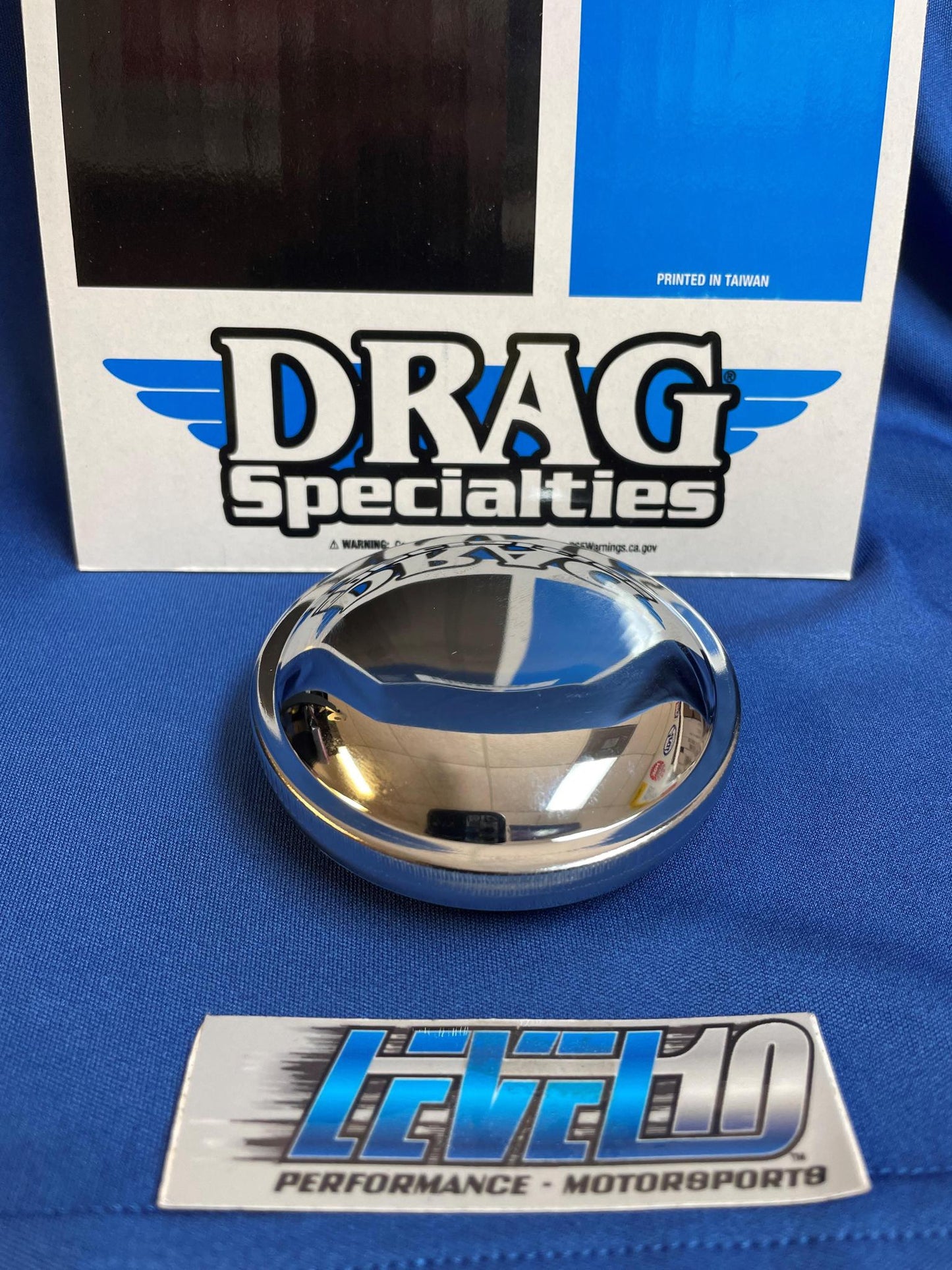 DRAG SPECIALTIES Original-Style Gas Cap — Vented - Chrome DS-390130