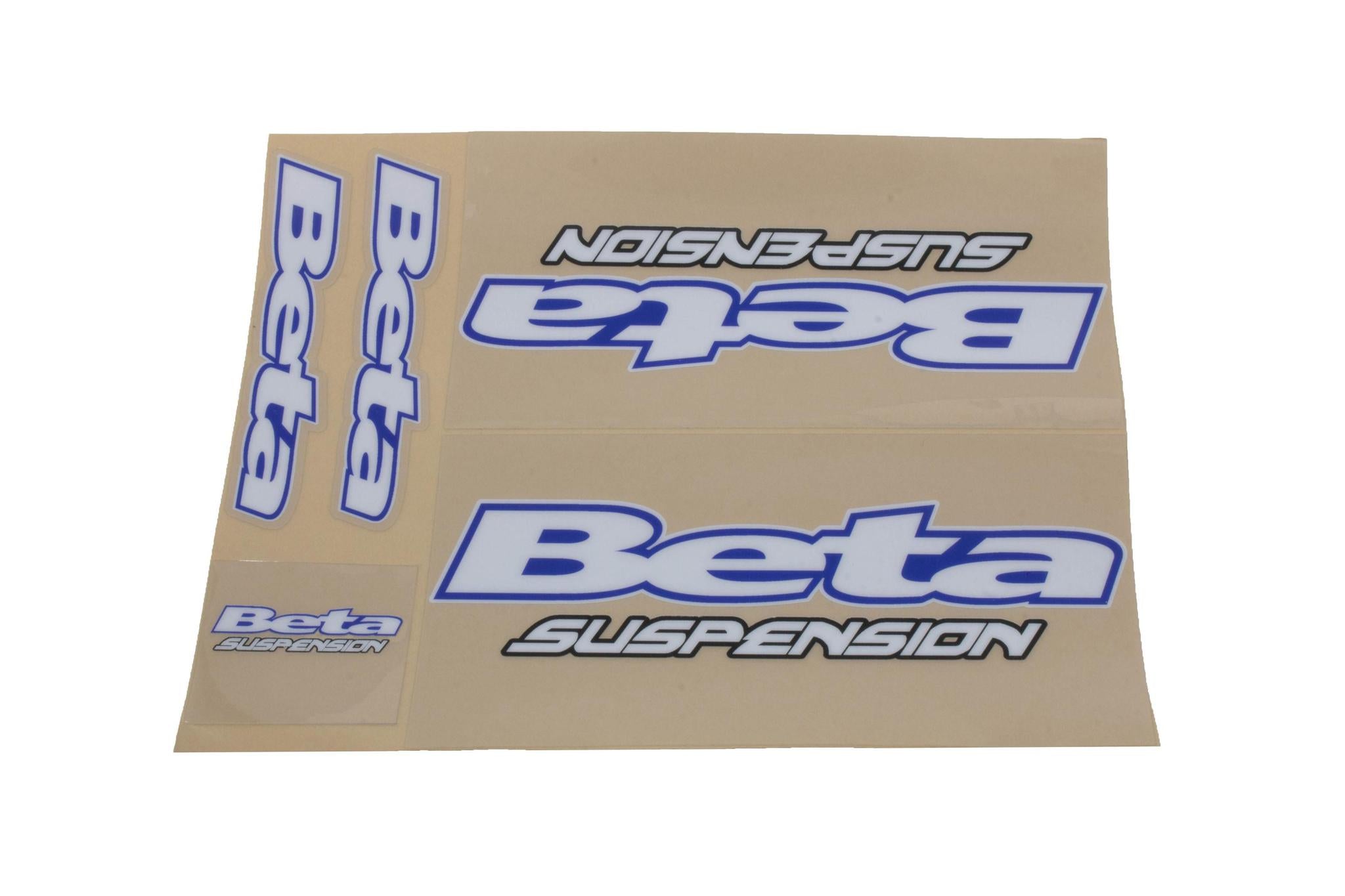 Beta Rim Stickers Beta Suspension Decals, Blue AB-44001-B – LEVEL 10 PERFORMANCE MOTORSPORTS