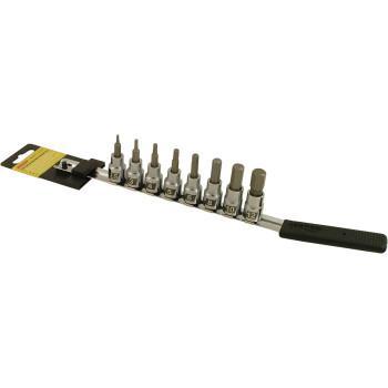 CRUZTOOLS - Socket Bit Set - Hex - Metric - ME38HBS