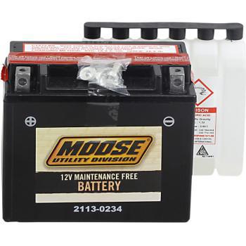MOOSE OFFROAD AGM Maintenance-Free Battery - YTX12-BS   MTX12-BS