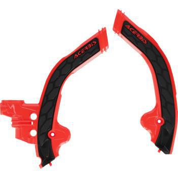 ACERBIS BETA Frame Guards- X-GRIP RACE Edition: Red/Black  AB-21220-24 2985451018
