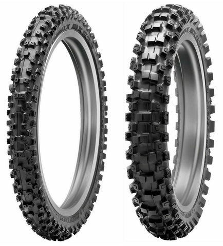DUNLOP Tire - Geomax® MX53™ Front - 80/100-21 and Rear - 100/90-19 (SET)