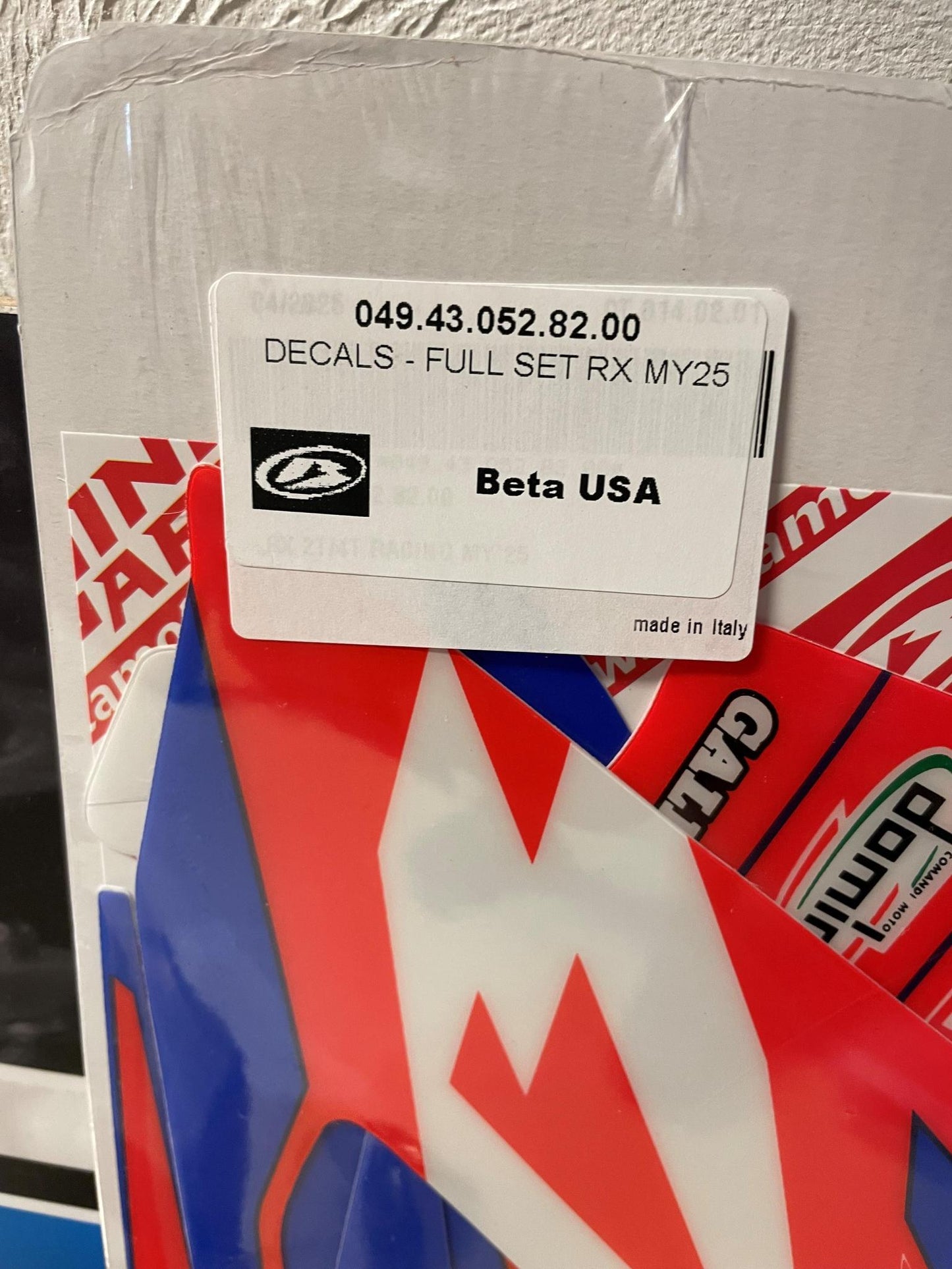 DECALS - FULL SET RX MY25   049.43.052.82.00