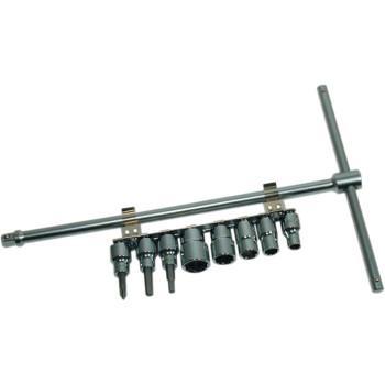 CRUZTOOLS - T-Handle Tool - Driver/Socket with Bits - Set - TSDS38